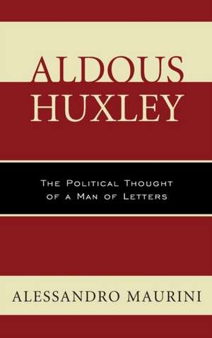 ALDOUS HUXLEY de Alessandro Maurini