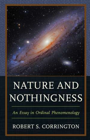 NATURE & NOTHINGNESS de Robert S. Corrington