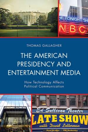 AMERICAN PRESIDENCY AMP ENTERTAICB de Thomas Gallagher