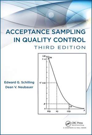 Acceptance Sampling in Quality Control de New York, USA) Schilling, Edward G. (Rochester Institute of Technology