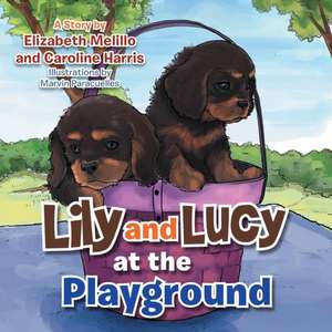 Lily and Lucy at the Playground de Elizabeth Melillo