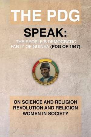 The Pdg Speak de Julius G. Mcallister