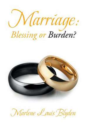 Marriage de Marlene Louis Blyden