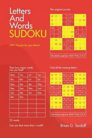 Letters and Words Sudoku de Brian Tordoff