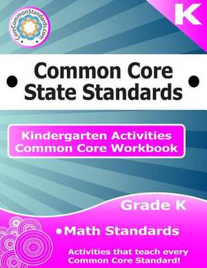 Kindergarten Common Core Workbook de Corecommonstandards Com