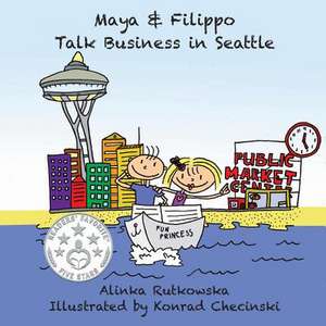 Maya & Filippo Talk Business in Seattle de Alinka Rutkowska