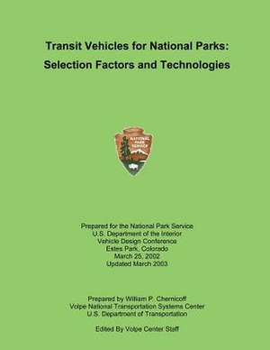 Transit Vehicles for National Parks de National Park Service