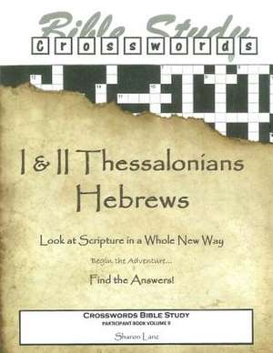Crosswords Bible Study de Sharon Lanz