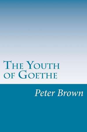 The Youth of Goethe de Peter Hume Brown