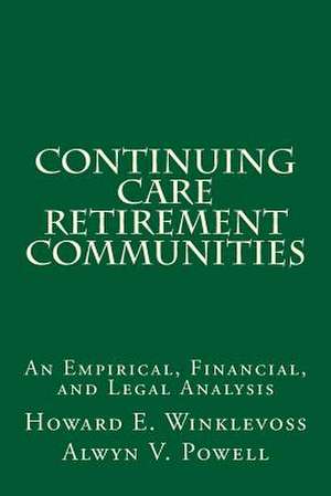 Continuing Care Retirement Communities de Howard E. Winklevoss