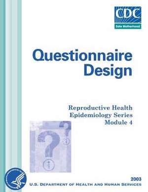 Questionnaire Design de Department of Health and Human Services