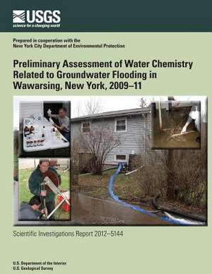 Preliminary Assessment of Water Chemistry Related to Groundwater Flooding in Wawarsing, New York, 2009?11 de U. S. Department of the Interior