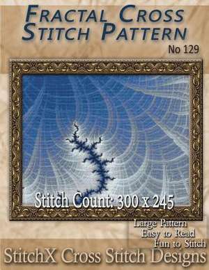 Fractal Cross Stitch Pattern - No. 129 de Tracy Warrington