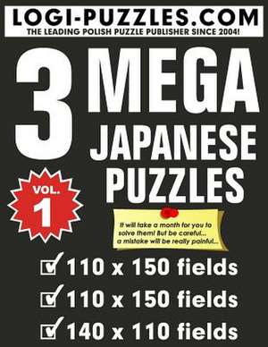 Mega Japanese Puzzles de Logi Puzzles