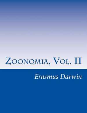 Zoonomia, Vol. II de Erasmus Darwin