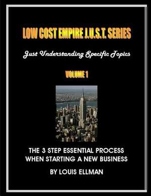 Low Cost Empire J.U.S.T. Series Volume 1 de Louis Ellman