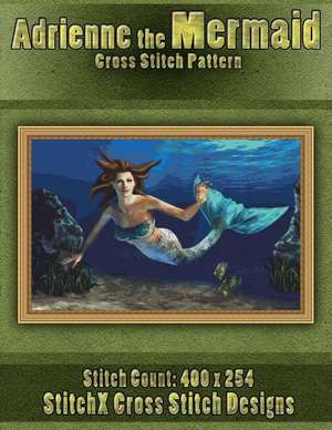 Adrienne the Mermaid Cross Stitch Pattern de Tracy Warrington