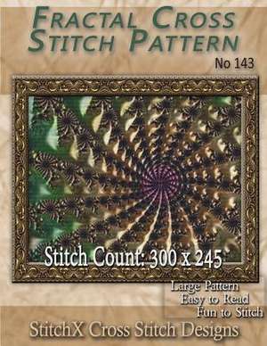 Fractal Cross Stitch Pattern No. 143 de Tracy Warrington