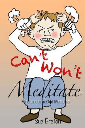 Can't Meditate, Won't Meditate de Sue Breton