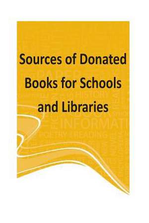 Sources of Donated Books for Schools and Libraries de Peace Corps