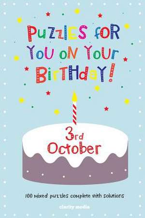 Puzzles for You on Your Birthday - 3rd October de Clarity Media