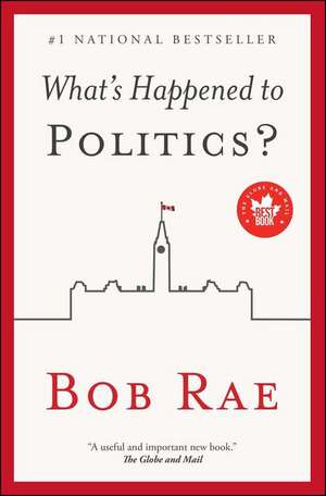 What's Happened to Politics? de Bob Rae