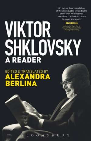 Viktor Shklovsky: A Reader de Viktor Shklovsky