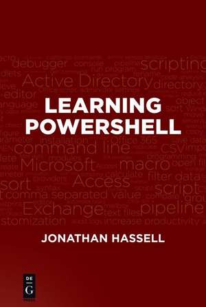 Learning PowerShell de Jonathan Hassell