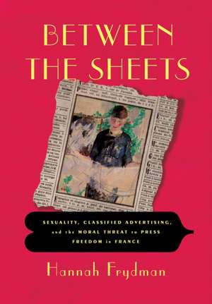Between the Sheets de Hannah Frydman