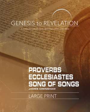 Genesis to Revelation de James Crenshaw