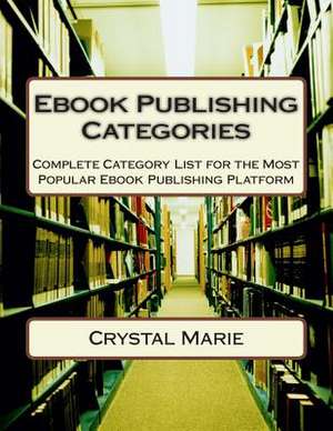 eBook Publishing Categories de Crystal Marie