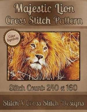 Majestic Lion Cross Stitch Pattern de Tracy Warrington