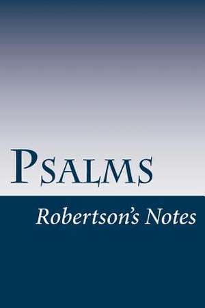 Psalms de John Robertson