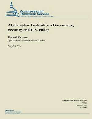 Afghanistan de Congressional Research Service