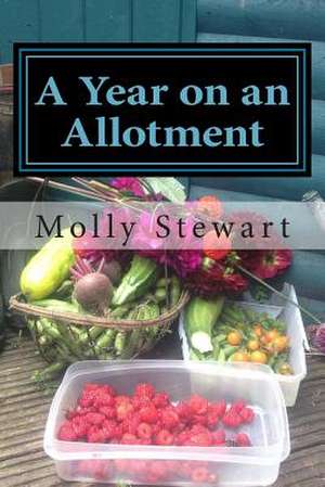 A Year on an Allotment de Molly Stewart