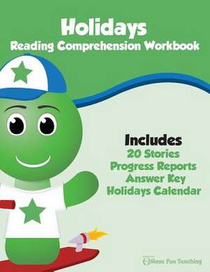 Holidays Reading Comprehension Workbook de Have Fun Teaching