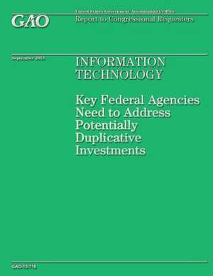 Information Technology de Government Accountability Office (U S )