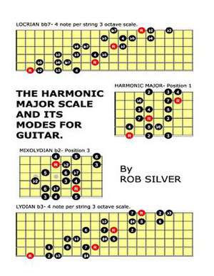 The Harmonic Major Scale and Its Modes for Guitar de Rob Silver