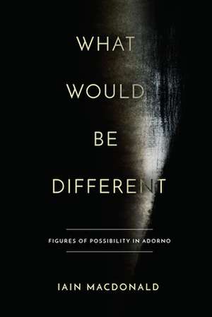 What Would Be Different de Iain Macdonald