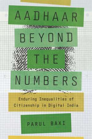 Aadhaar Beyond the Numbers de Parul Baxi