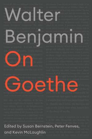 On Goethe de Walter Benjamin