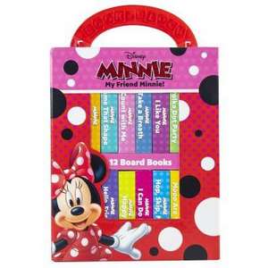 Disney Minnie: My Friend Minnie! 12 Board Books de Pi Kids