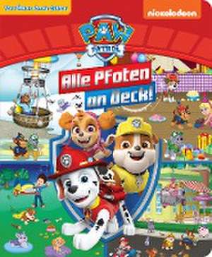 PAW Patrol - Alle Pfoten an Deck! - Verrückte Such-Bilder, groß - Wimmelbuch - Pappbilderbuch mit wattiertem Umschlag