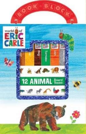 World Of Eric carle Animals My First Library de PI Kids