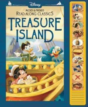 Disney Mickey and Friends: Treasure Island Read-Along Classi de Mike Wall