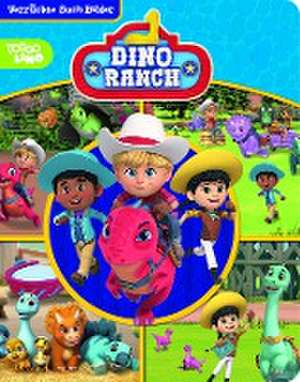 Dino Ranch - Verrückte Such-Bilder, groß - Wimmelbuch für Kinder ab 18 Monaten - Pappbilderbuch mit wattiertem Umschlag de Phoenix International Publications Germany GmbH