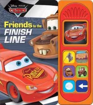 Disney Pixar Cars Little Sound Book Friends To Finish Line de PI Kids