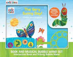 Eric Carl Bubble Wand Songbook Very Sunny Day Sound Book Set de PI Kids