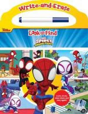 Disney Junior Marvel Spidey and His Amazing Friends: Write-And-Erase Look and Find de Pi Kids