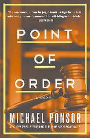 Point of Order de Michael Ponsor